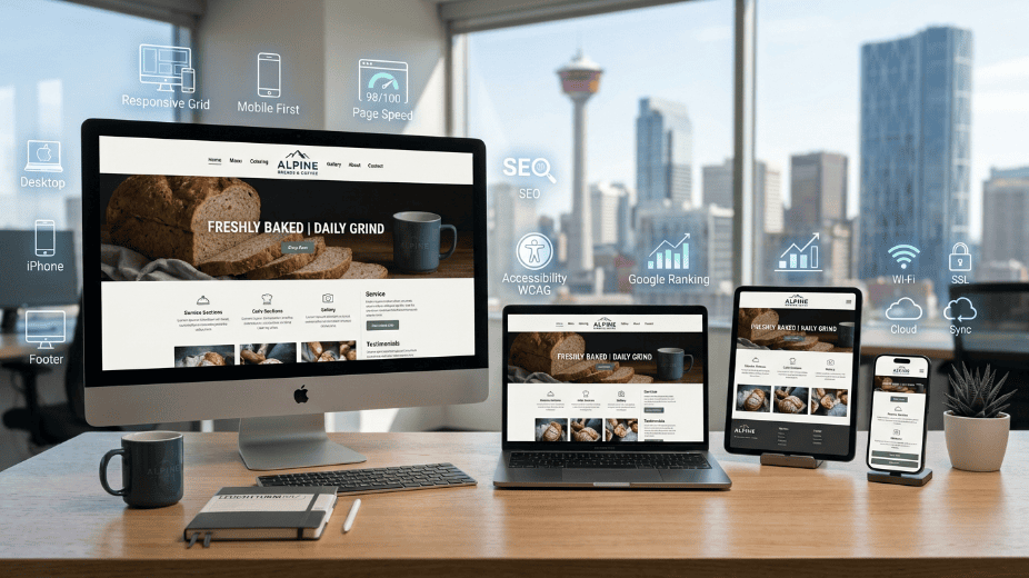 small business website design