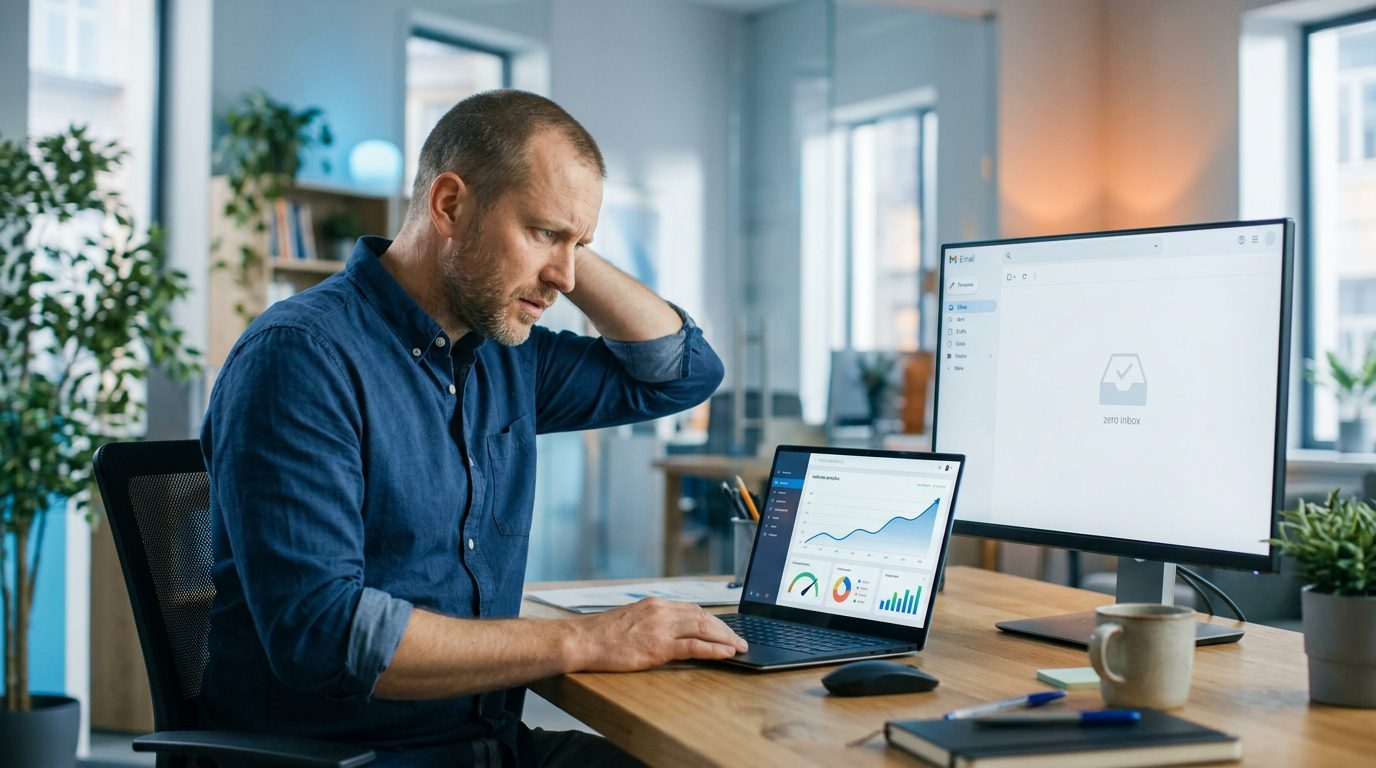 Website traffic but no leads